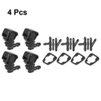 4 x Front Windshield Washer Nozzles for Jeep Cherokee (68081370AB)