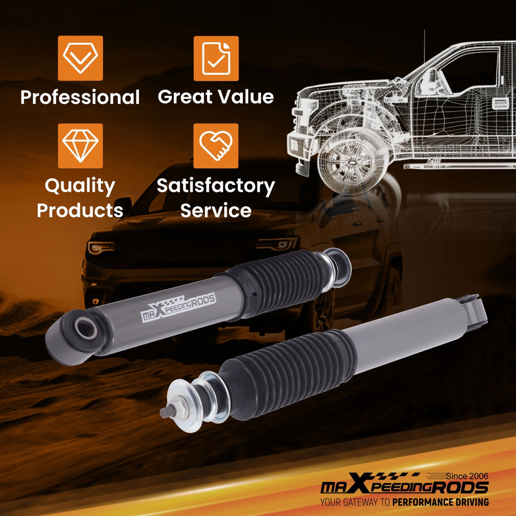 Pair of Front Lowering Shocks for Ford F150 & F100 2WD (1980–1996)