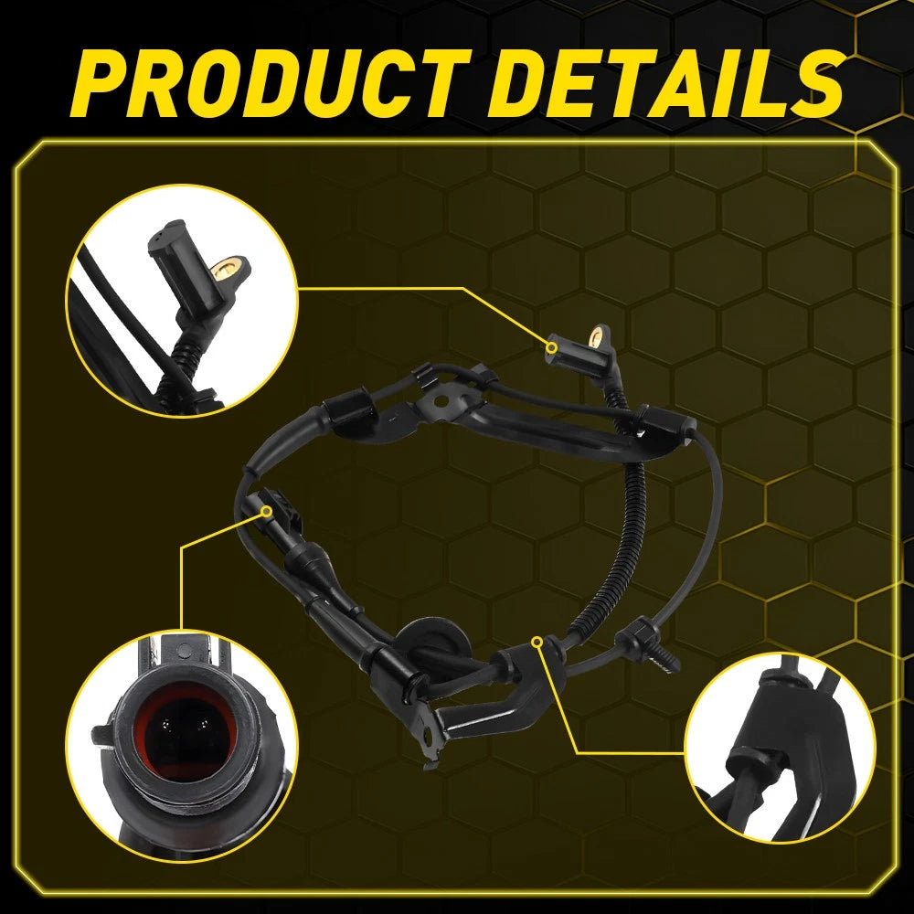 Pair ABS Wheel Speed Sensors for Mazda Tribute (2001–2006)