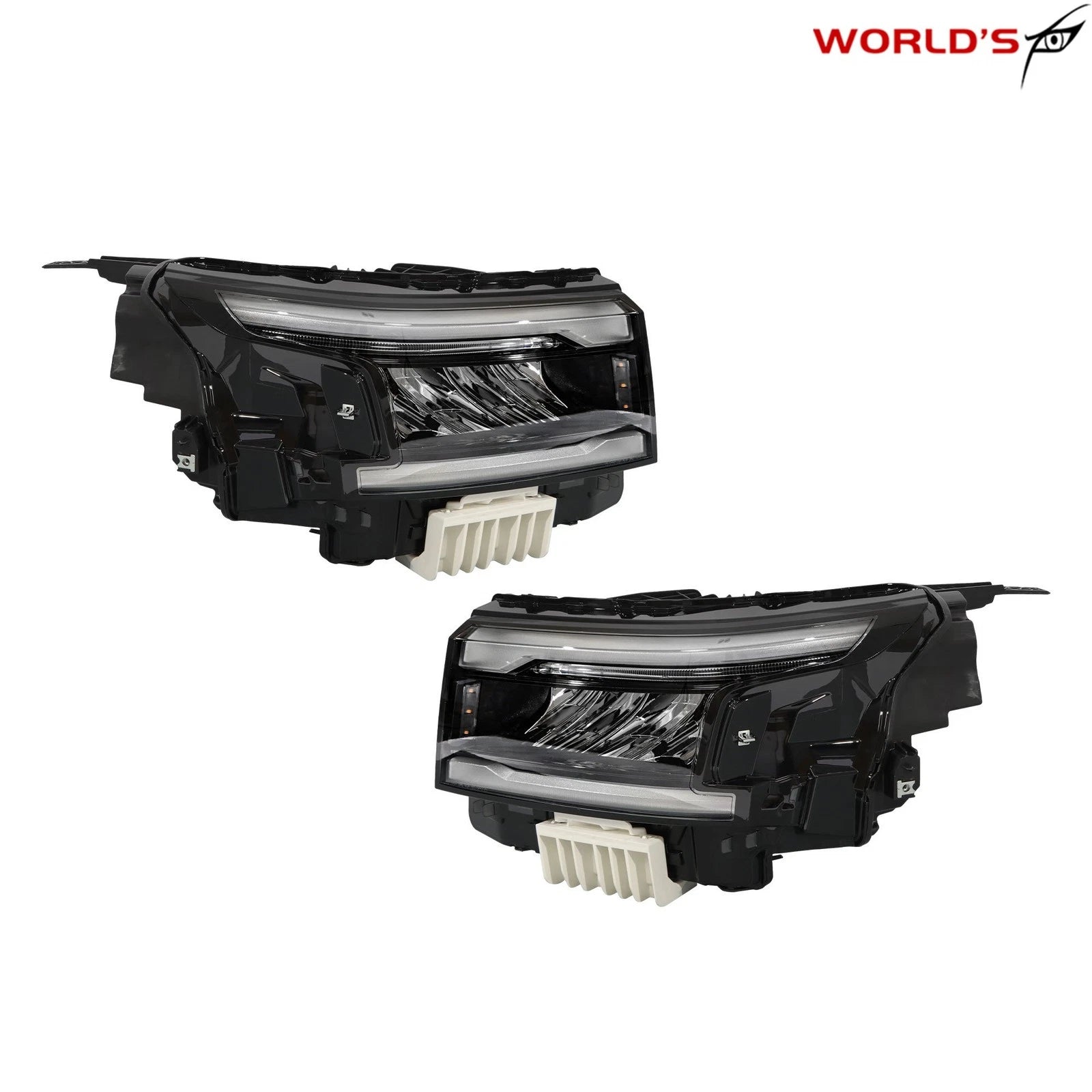 Set of 2 LED Headlights for Nissan Frontier (2022–2024)