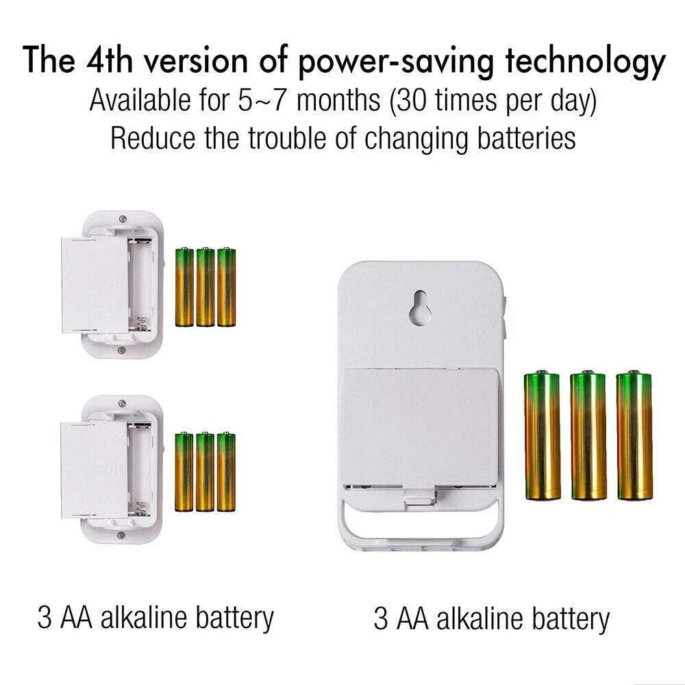 Wireless PIR Motion Sensor Door Gate Entry Chime Alarm
