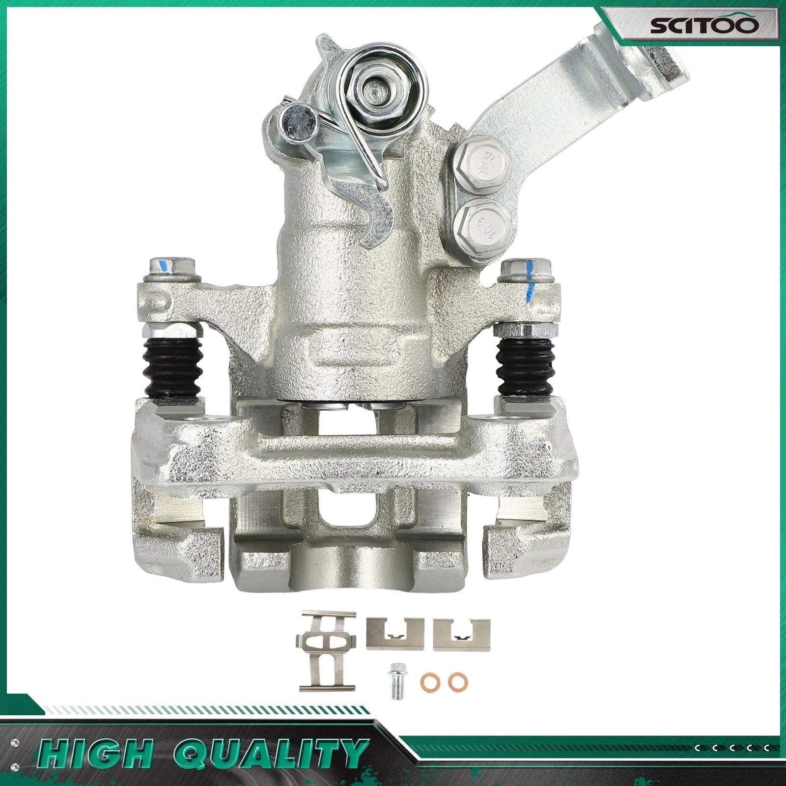Rear Left Brake Caliper w/ Bracket for Suzuki SX4 (2007–2013)