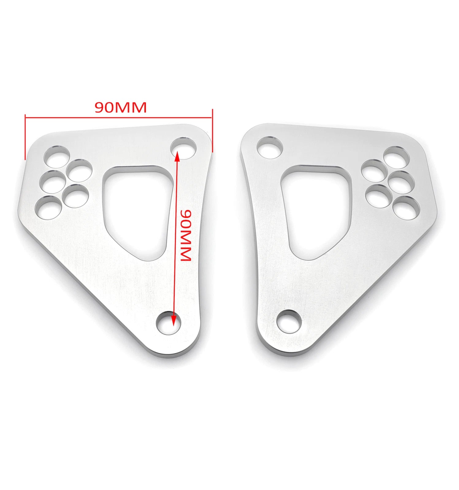 Silver Rear Suspension Lowering Links Kit for Suzuki GSX-R 600/750/1000 (2011–202)