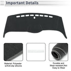 Dashboard Cover Mat for Honda Odyssey RB1 RB2 (2003-2008) Sun Protector Gray