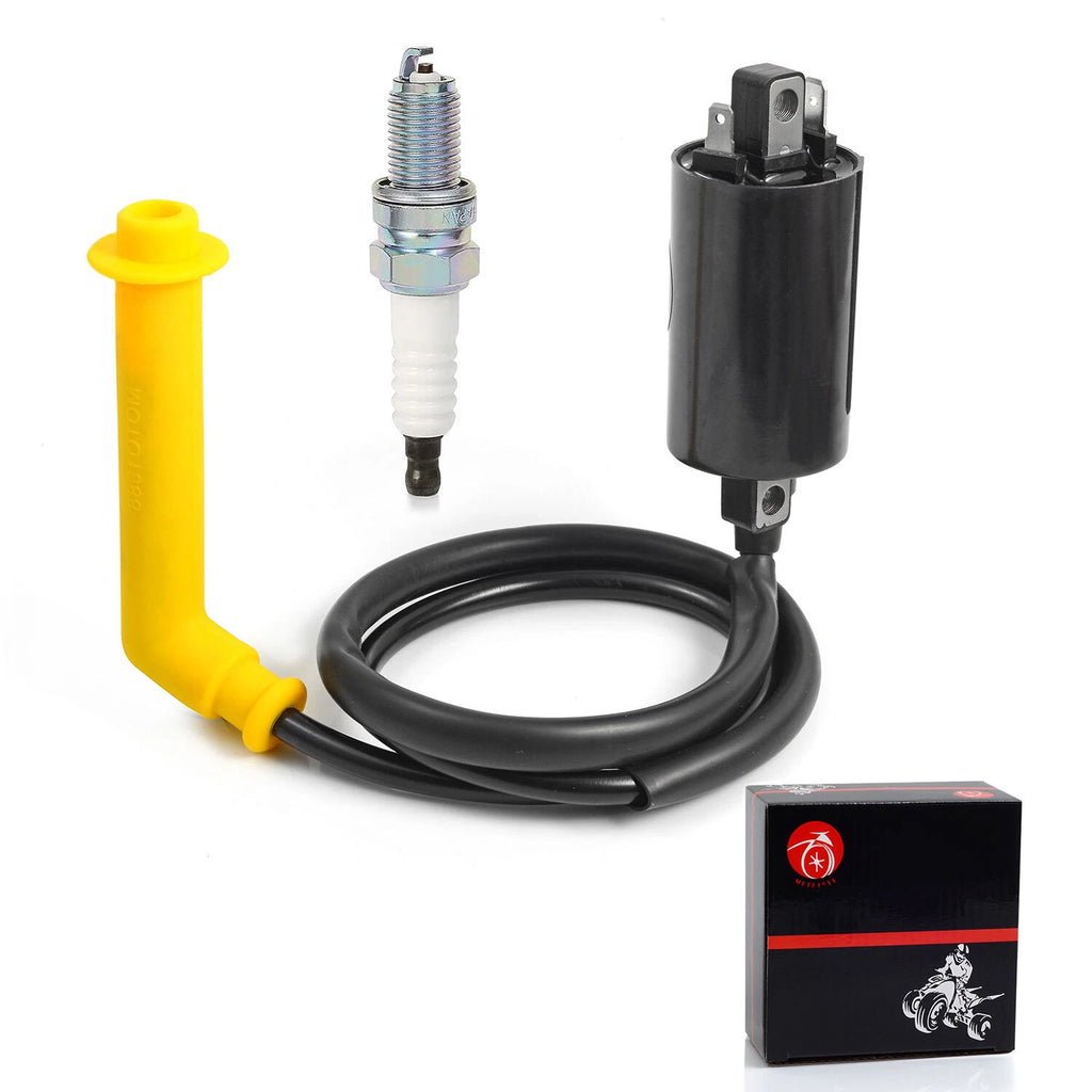 Ignition Coil & Spark Plug Wire Cap for Honda Rincon 680 TRX680 (2006–2014)