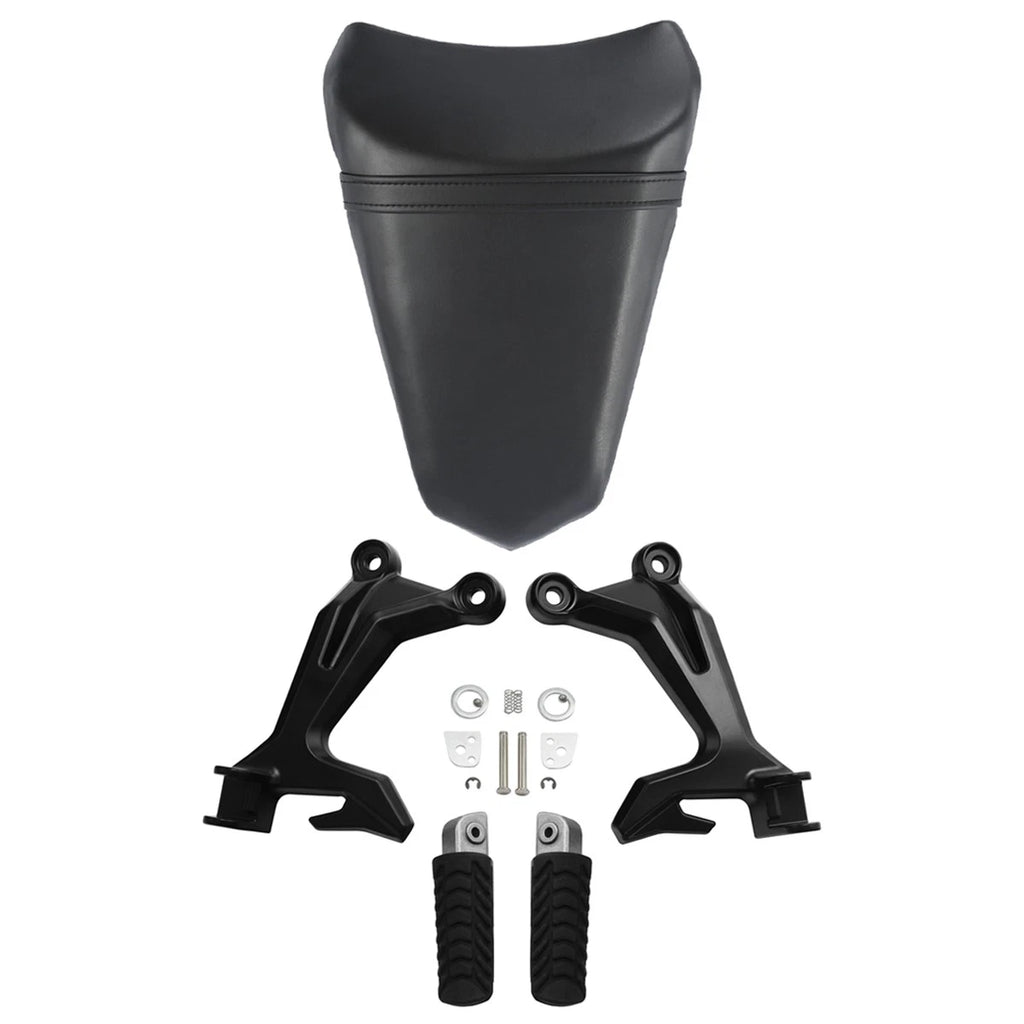 Passenger Seat & Footpegs Footrest Bracket for Kawasaki Ninja 650 (2017–2019)