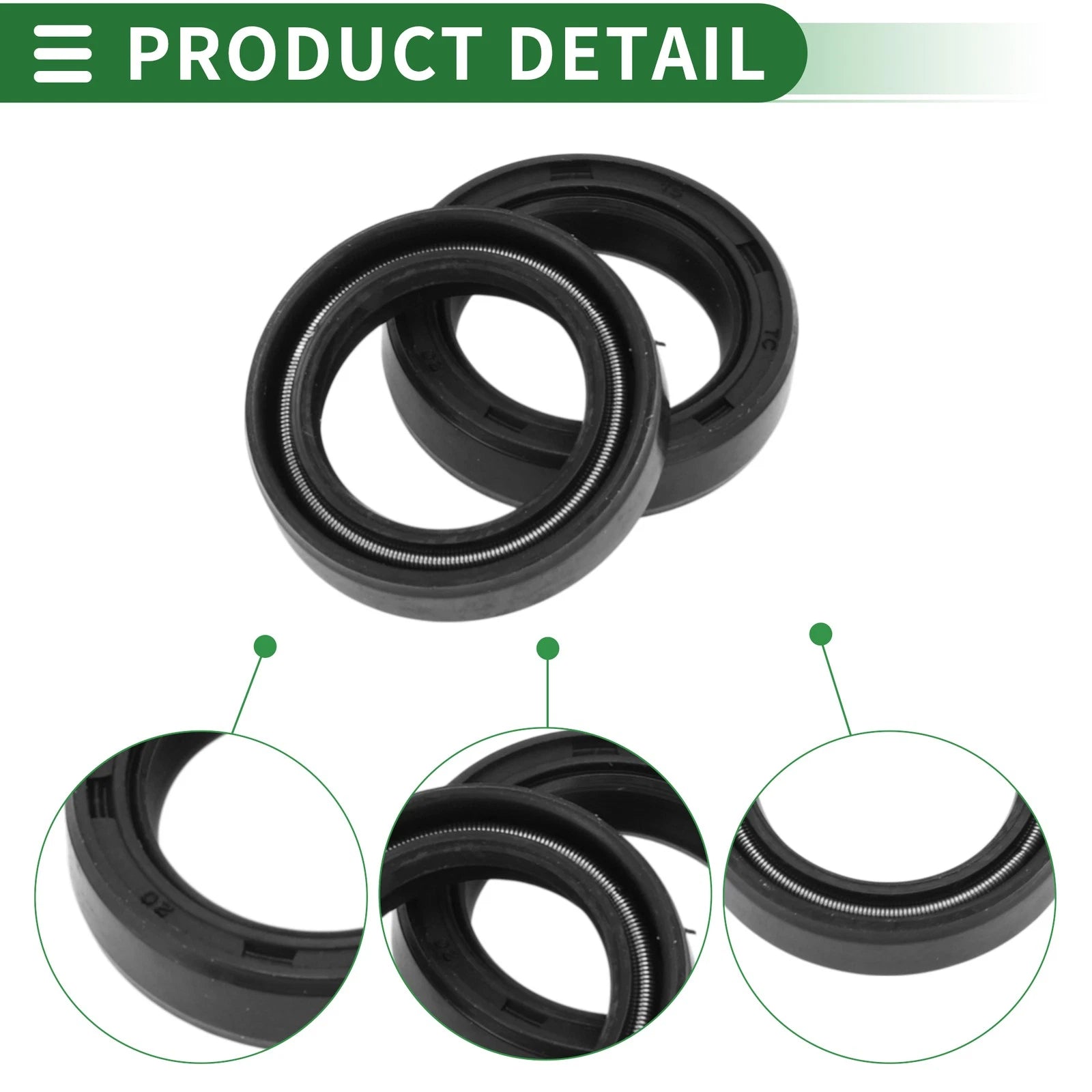 Oil Seal   - NBR Rubber 14x20x5mm High Pressure