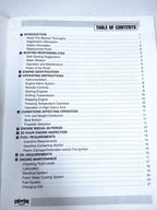 Operations & Maintenance Manual for Crusader Engines (22822)