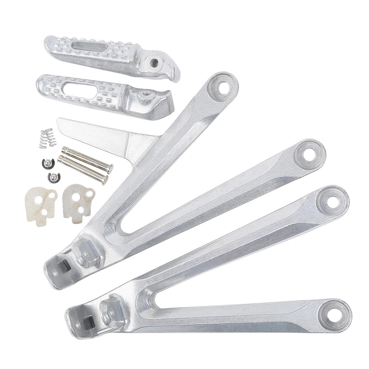 Rear Passenger Footrest Footpegs Brackets for Honda CBR600RR (2005–2006)