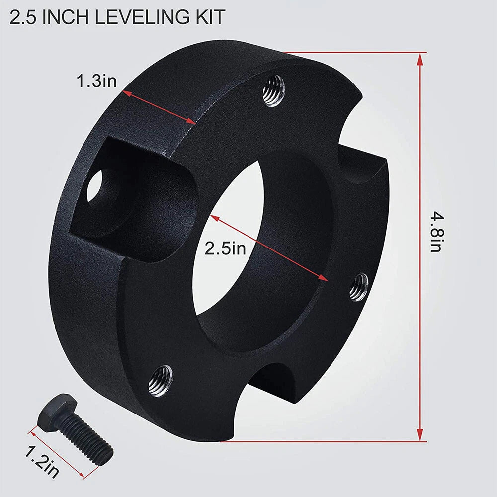2.5" Front Leveling Lift for Toyota Tundra (2007–2022) & 4Runner (2003–2023)