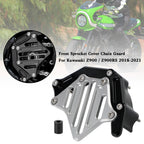 Front Sprocket Cover Chain Guard for Kawasaki Z900 Z900RS (2018–2021) Silver T9