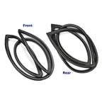 Windshield Rubber Weatherstrip Front Rear Fits Datsun Sunny B310 4D Sedan 77-81