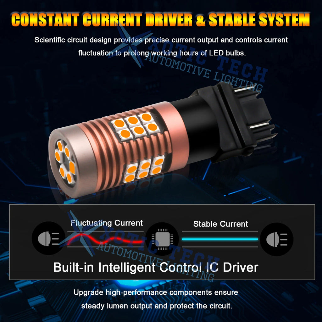 LED Parking Turn Signal Light Bulbs for Freightliner Cascadia (2008-2017)