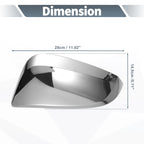 Pair Rearview Mirror Cover Cap Chrome for Toyota Hilux (2015–2020)