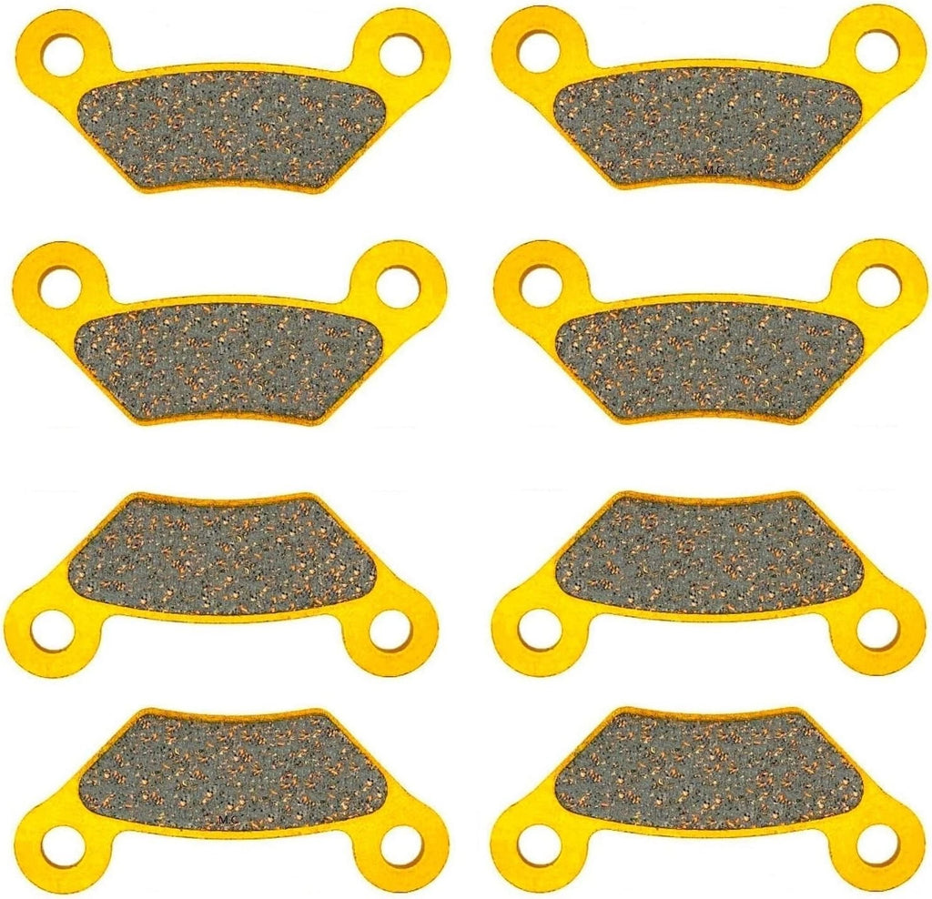 Front & Rear Brake Pads for John Deere Gator HPX 615E 815E 4X2 4X4