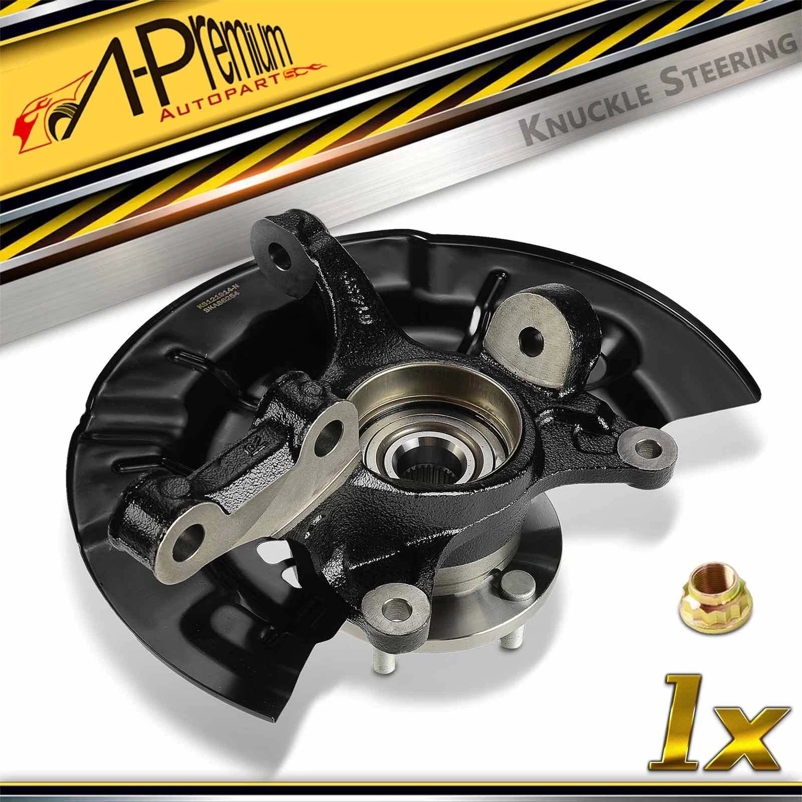 Front Right Steering Knuckle & Hub Bearing for Toyota Camry (2012-2017)