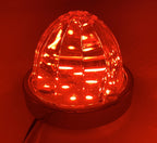 Turn Signal Clearance Light Red LED Clear Lens with Base for Universal (1990–2025)
