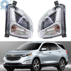 Set of 2 Front Bumper Fog Lights for Chevy Equinox (2018–2020) Halogen