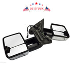 Tow Mirrors for Chevy Silverado GMC Sierra (2014–2018) - Power Heated LED Signal