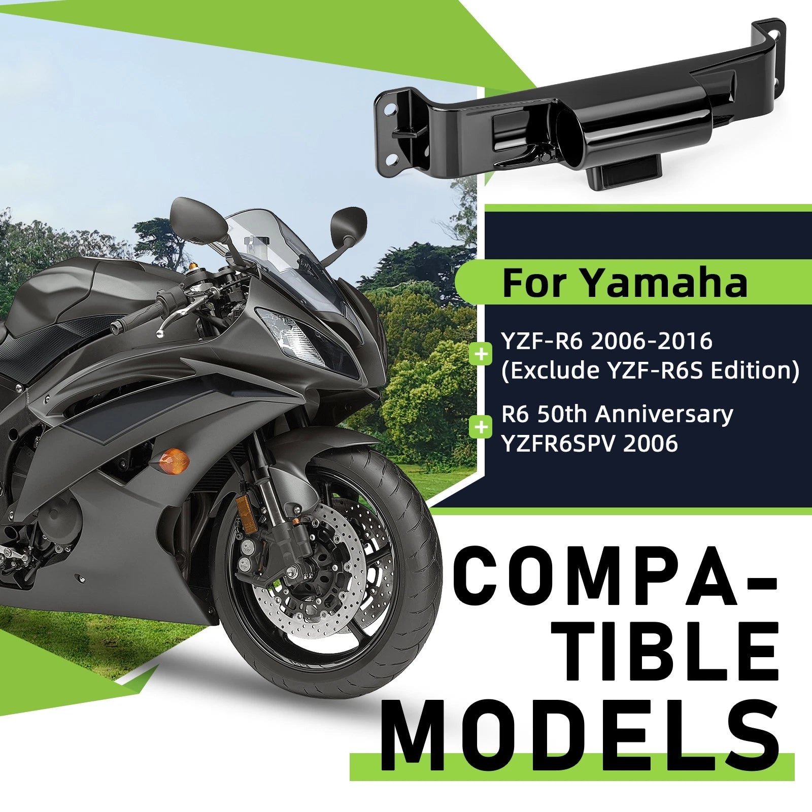 Fuel Tank Mounting Fitting Bracket for Yamaha R6 YZF-R6 (2006–2016) 2C0-2413Y-00-00