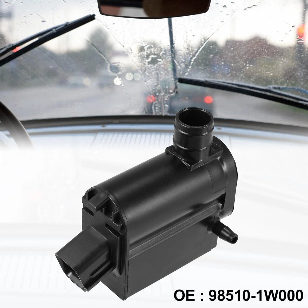 Windshield Washer Motor Pump 98510-1W000 for Hyundai Elantra Accent Santa Fe (2011–2019)