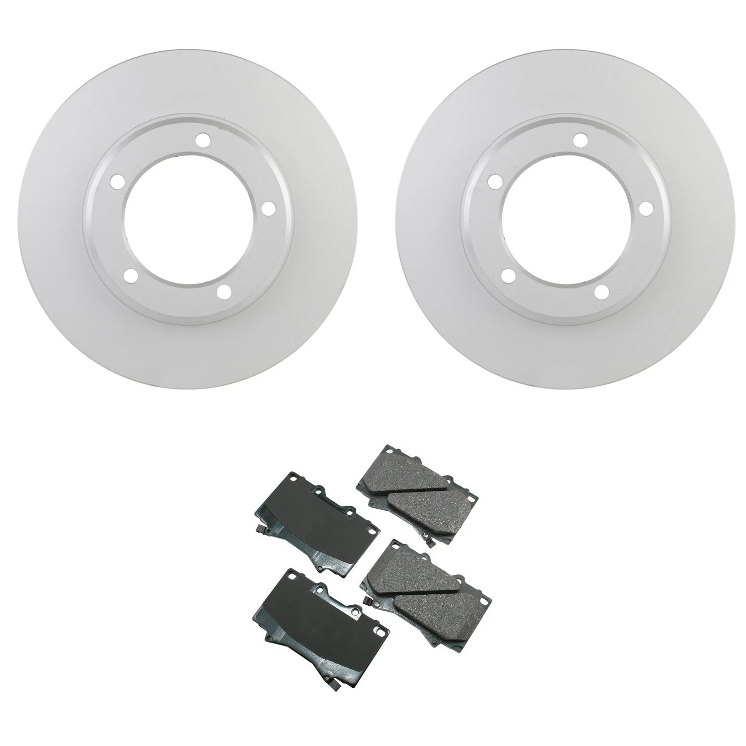 Set of 4 Bosch QuietCast Rotors & Akebono ProACT Pads for LX470 (1998–2007)