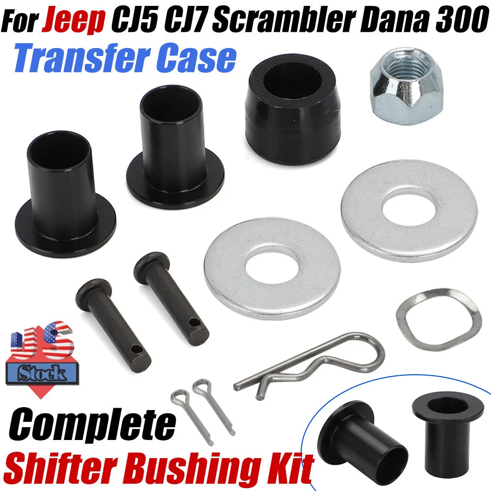 Shifter Bushing Washer Kit for Jeep CJ5 CJ7 CJ8 Scrambler (1972–1986)