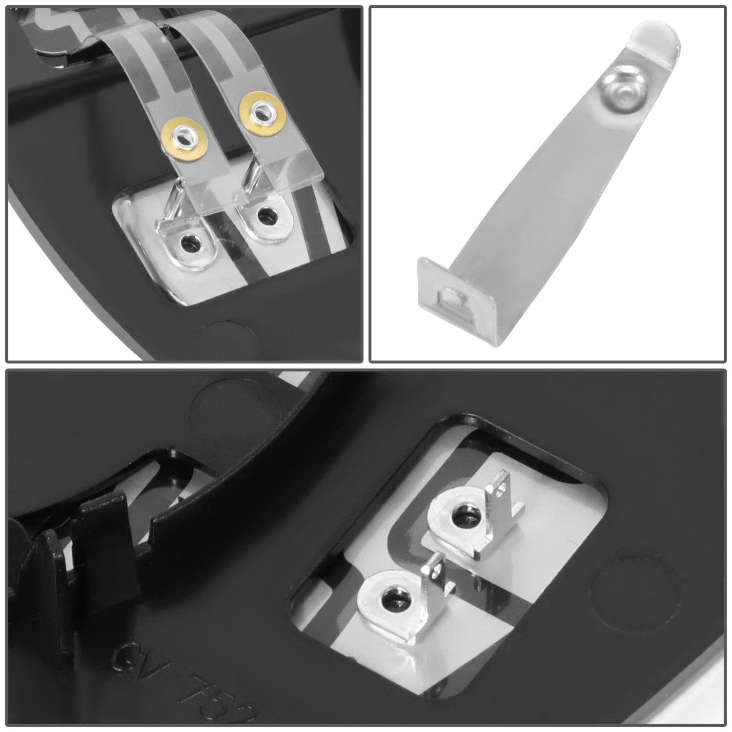 C-Shape LED License Plate Lights for Silverado/Sierra (1999–2013)