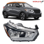Halogen Headlight Assembly for Nissan Kicks 2018–2020 Right Side