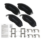 Front Ceramic Brake Pads Kit for Nissan 350Z Altima Juke Maxima (2003-2019)