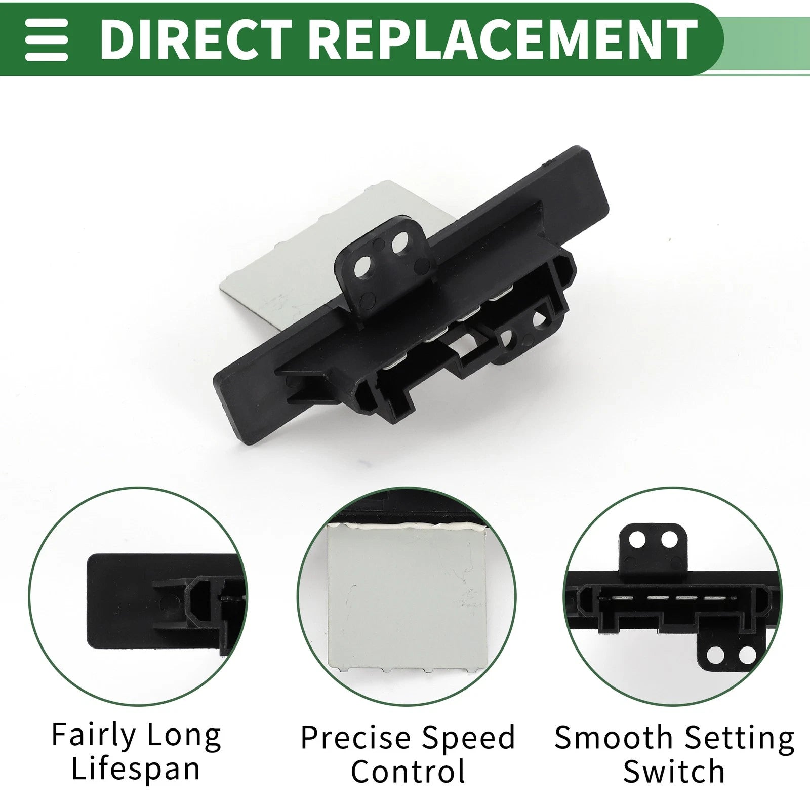HVAC Blower Motor Resistor No. 2715062J60 for Nissan Altima (1993–1997)