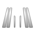 6Pc Chrome Pillar Post Covers for 01-06 Acura MDX - Upgrade Your Auto P0957