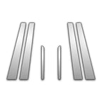 6Pc Chrome Pillar Post Covers for 01-06 Acura MDX - Upgrade Your Auto P0957