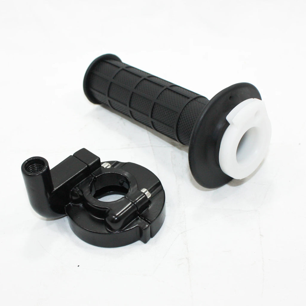 22mm Twist Throttle Grip + Housing for 50cc 110cc 125cc Pit Trail Quad Dirt Bike ATV