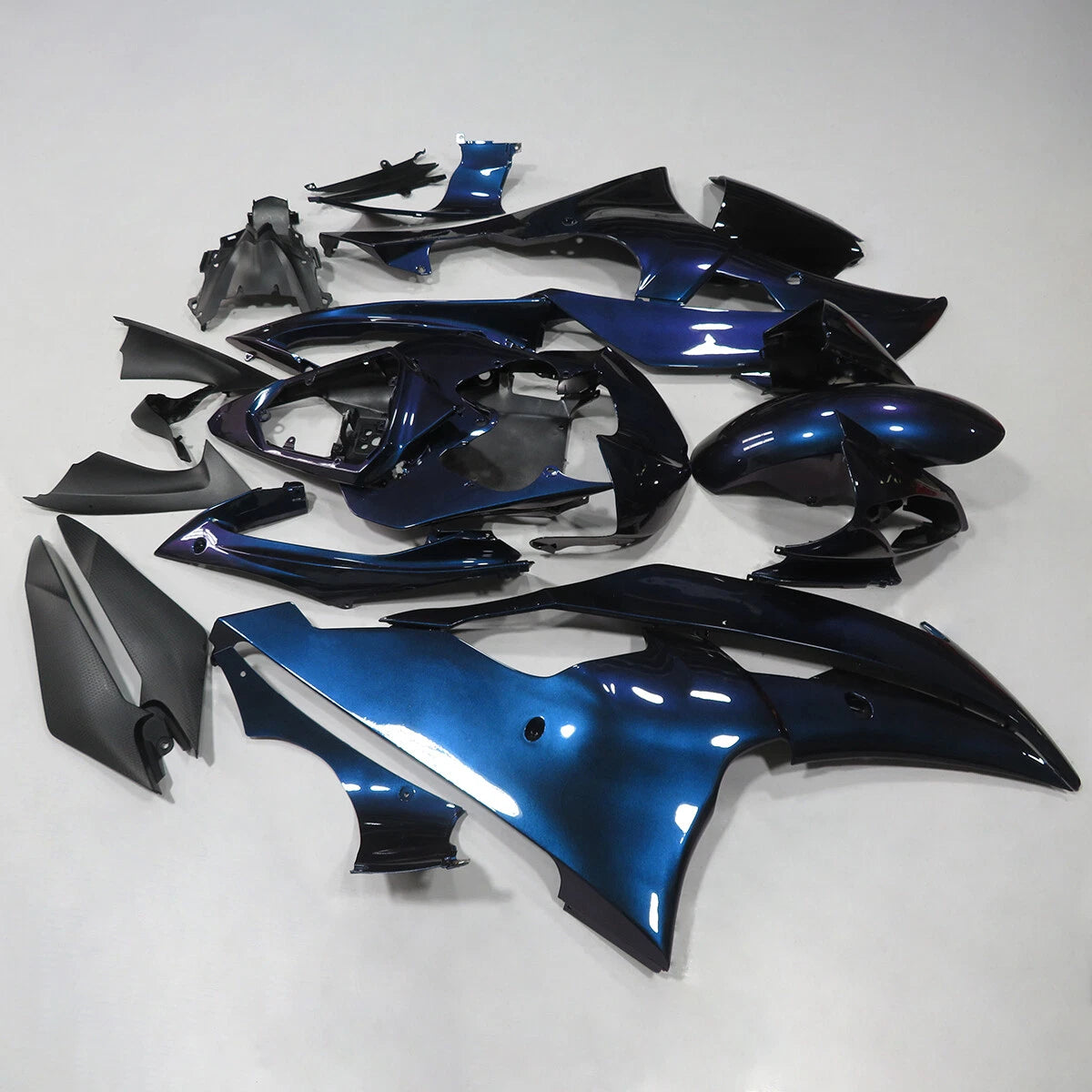 Fairings Kit for Yamaha YZF R6 (2008–2016) Chameleon Blue Purple ABS