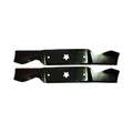 2X Replacement Lift Blades for AYP/Sears (18-1/2", 5 Point Star)
