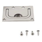 Flush Mount Lifting Handle Ring Pull for Boat (Marine Grade Stainless Steel)