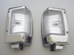 Chrome Front Corner Light Signal Indicator for Nissan Navara D21 (1992-1997)