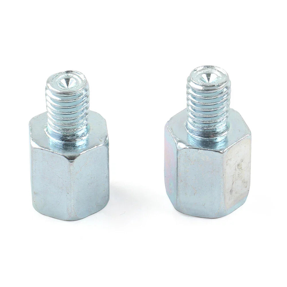 Motorcycle Rear View 10mm to 8mm Mirror Adapter Bolts for Universal