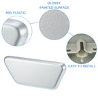 Left Headlight Washer Nozzle Cover for Mitsubishi (No. 8264A191HA) Silver Tone