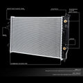 Aluminum Core Cooling Radiator for Camaro/Firebird (1993–2002) DPI 1485