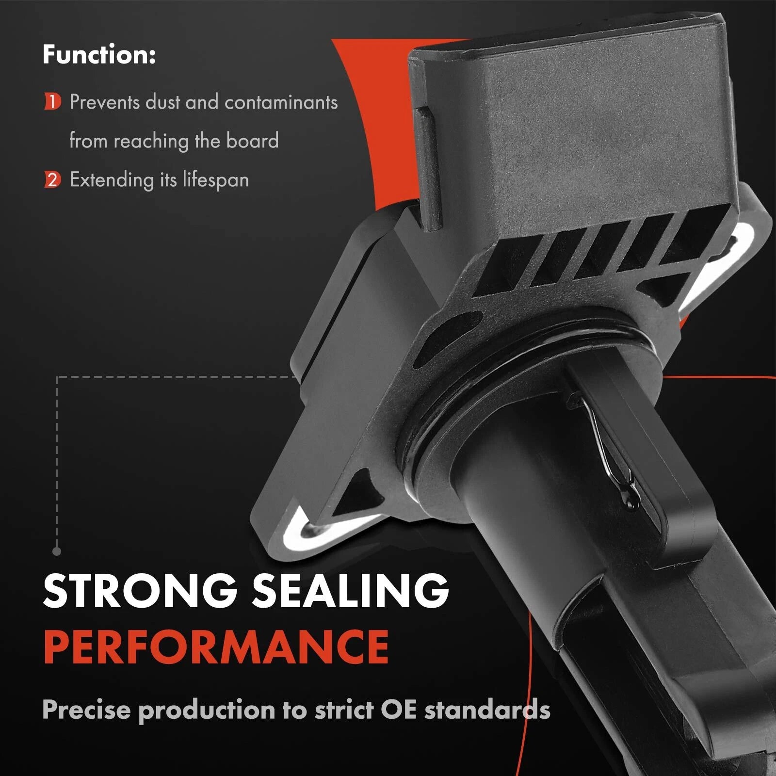Mass Air Flow Sensor for Toyota Corolla, Chevy Prizm, Lexus GS430 (2000–2002)
