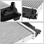 Aluminum Replacement Radiator for BMW 528i xDrive (2012–2016) DPI 13353