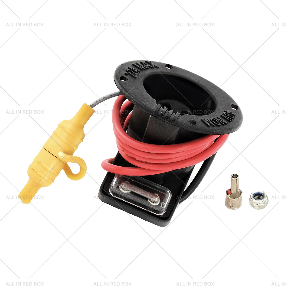48V Golf Cart Charger Receptacle Fuse Assembly for Club Car DS (2000–Present)