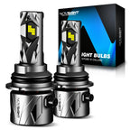 2X 9007 HB5 LED Headlight Bulbs Kit for