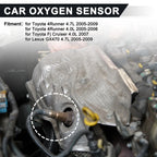 Set of 4 Upstream & Downstream Oxygen Sensors for Toyota 4Runner (2005–2009) 2349051