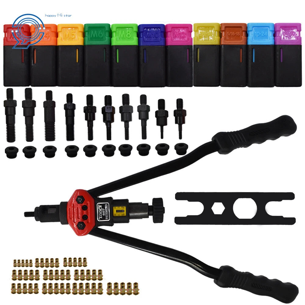 Rivet Nut Gun Kit for Universal Use (16")