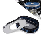12" Oval Super Flow Air Cleaner for SBC Chevy Ford