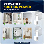 2X Suction Cup Hooks for Tile Glass Window Door (FO4900)