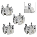 2 Inch Wheel Spacers Kit with Lug Nuts for Yamaha Club Car EZGO